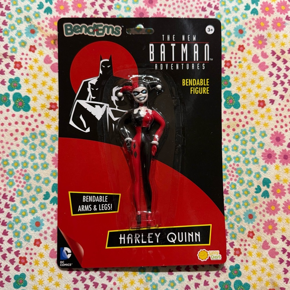 The New Batman Adventures Harley Quinn Bendable Figure